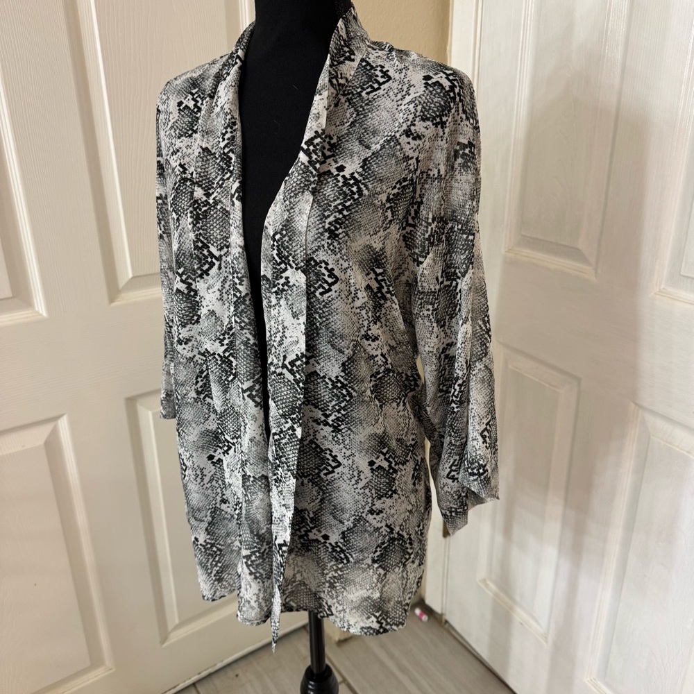 H&M Snake Print Open Cardigan - image 2